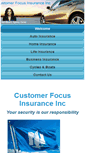 Mobile Screenshot of customerfocusinsurance.com